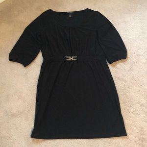 WHBM Knit Blouson Dress